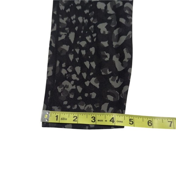JoyLab Womens Medium Black & Gray Leopard Print High-Waisted Leggings - Picture 6 of 9